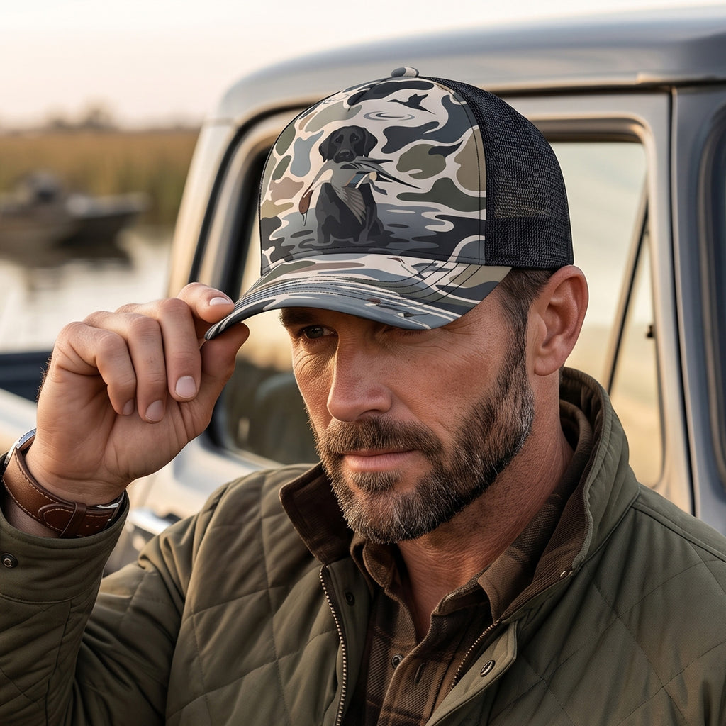 Duck Hunting - Outdoor Mesh Cap DUMC1011