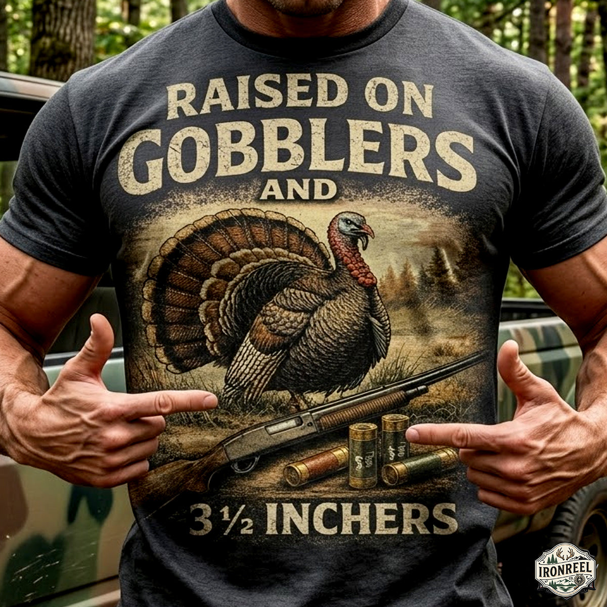 Turkey Hunting - Cotton Hunting T-Shirt TGC-1015
