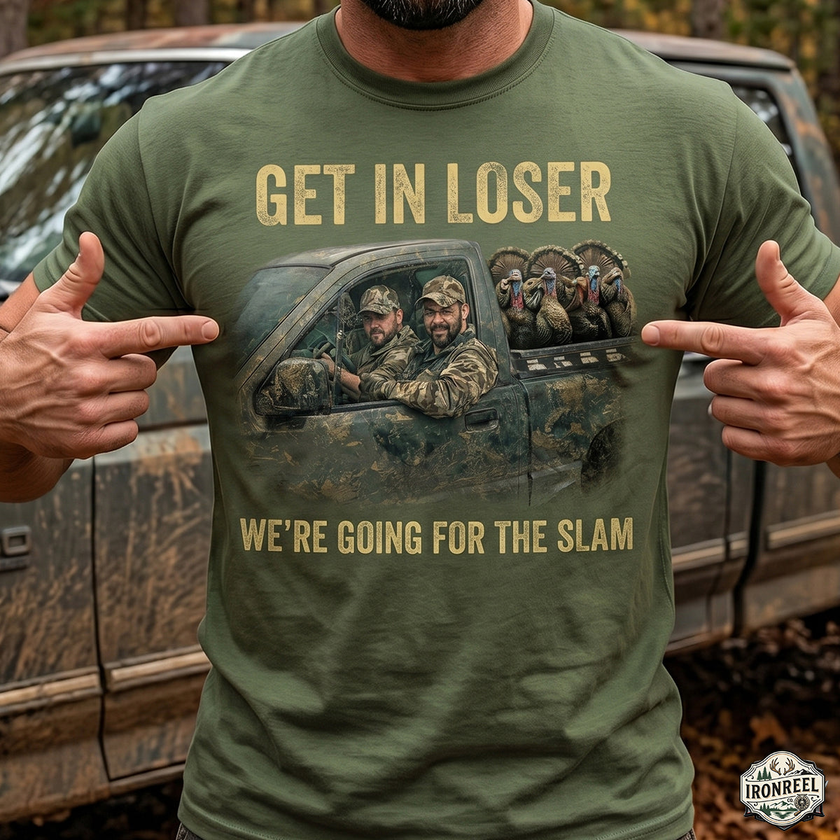 Turkey Hunting - Cotton Hunting T-Shirt TGC-1014