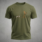 Upland Pheasant Hunting - Outdoor Cotton T-Shirt PHCT1006