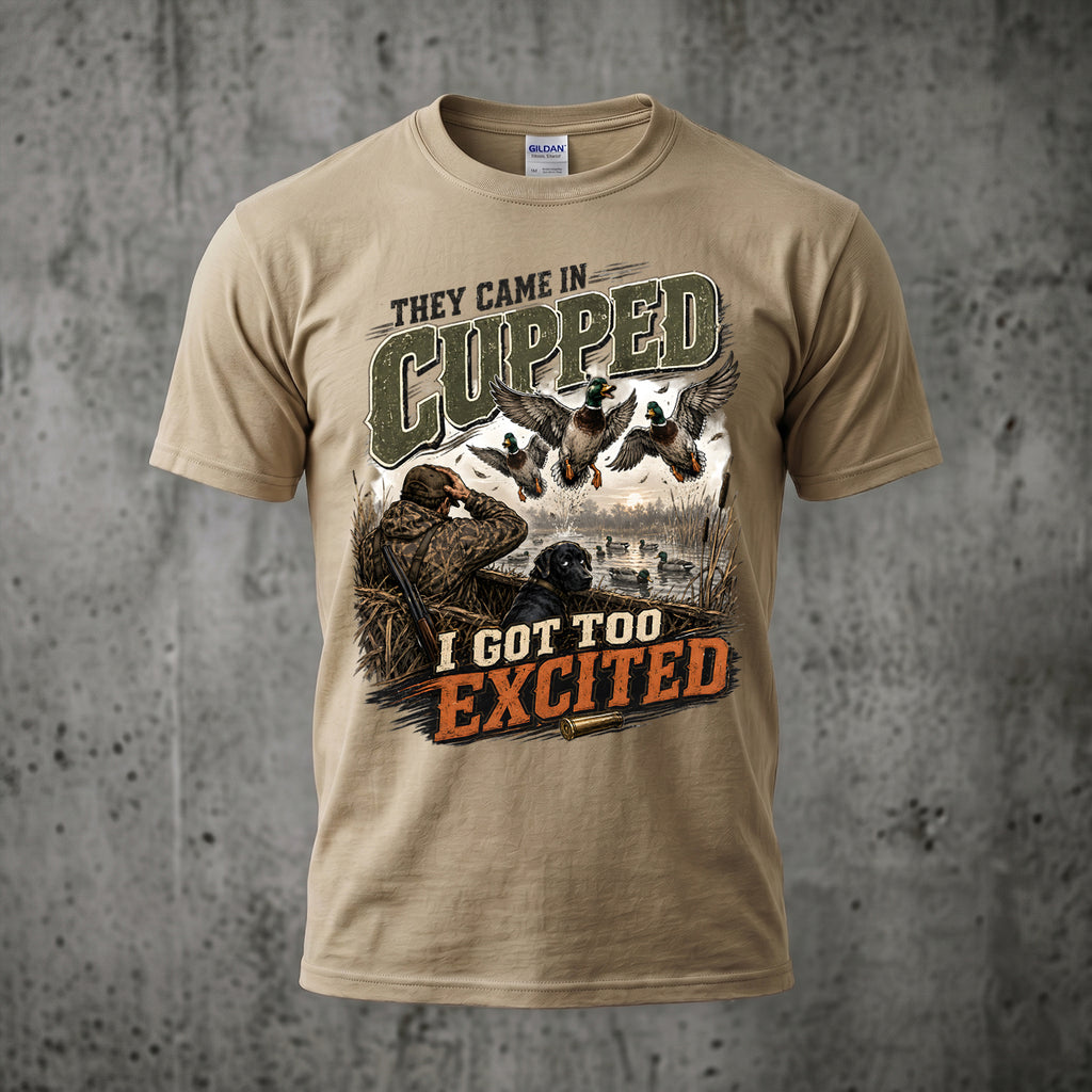 Duck Hunting - Outdoor Cotton T-Shirt DUCT1016