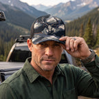 Elk Hunting - Outdoor Mesh Cap EHMC1009