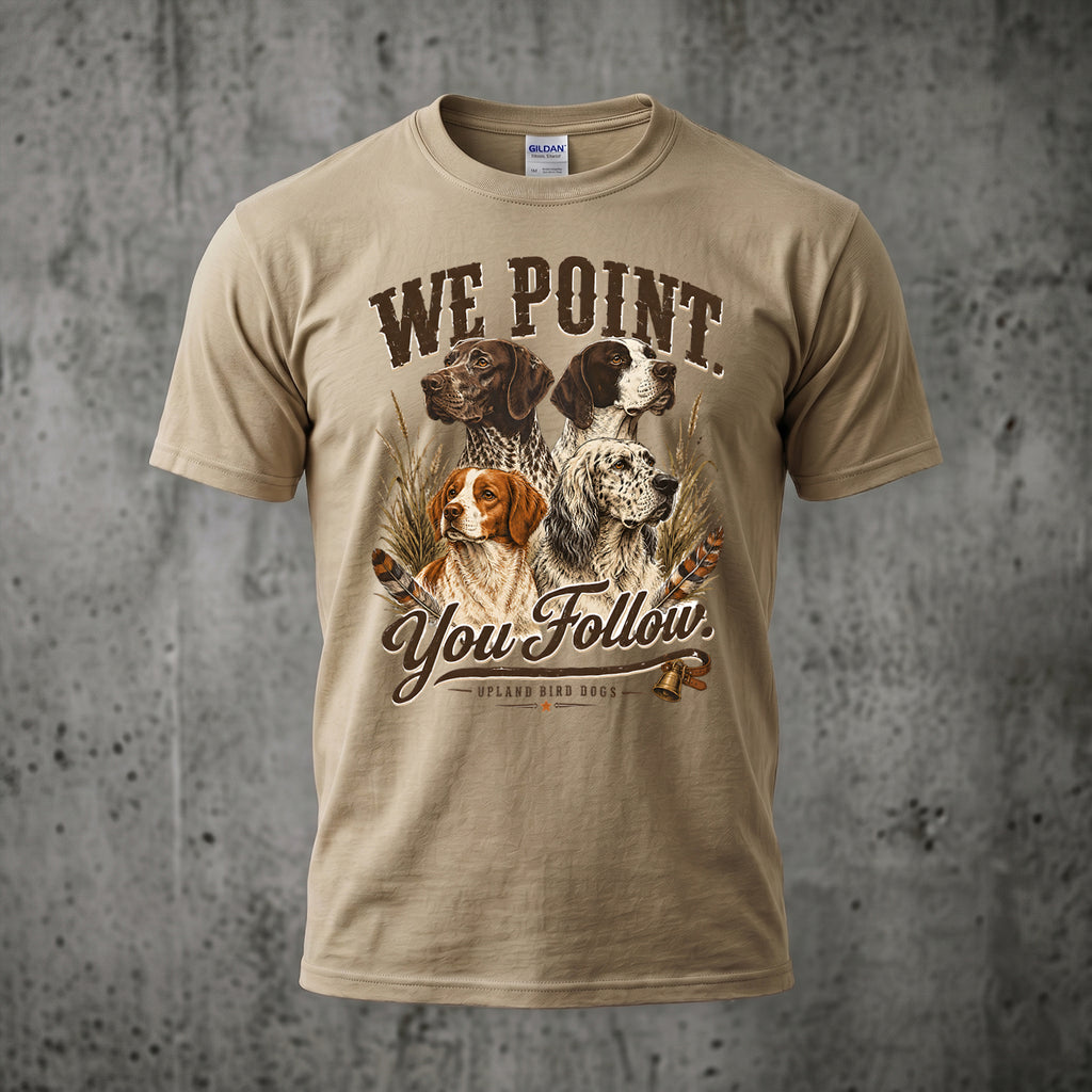 Upland Pheasant Hunting - Outdoor Cotton T-Shirt PHCT1062