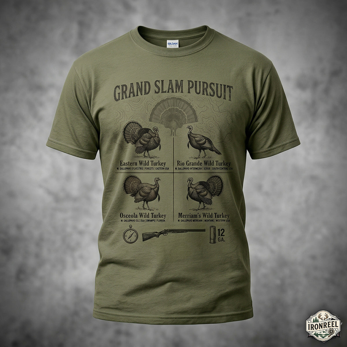 Turkey Hunting - Cotton Hunting T-Shirt TGC-1005