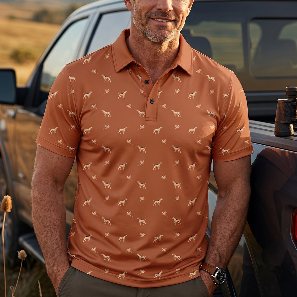 Upland Pheasant Hunting - Polo Shirt PHPL1018