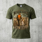 Upland Pheasant Hunting - Outdoor Cotton T-Shirt PHCT1033