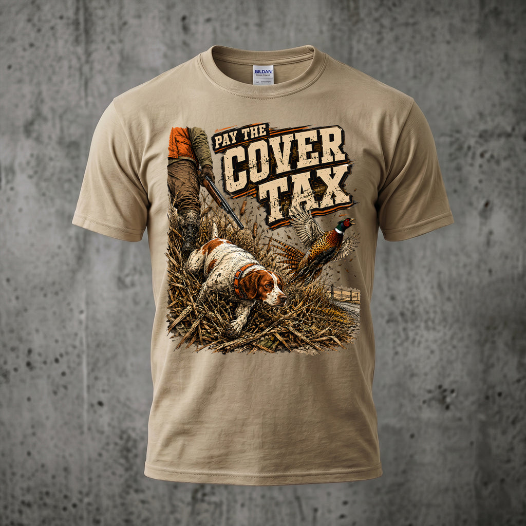 Upland Pheasant Hunting - Outdoor Cotton T-Shirt PHCT1038