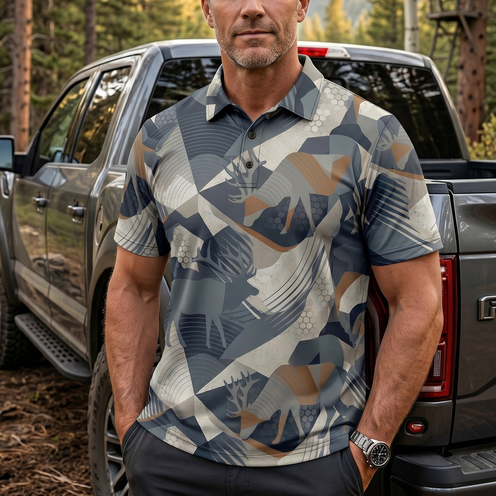 Elk Hunting - Polo Shirt EHPL1008