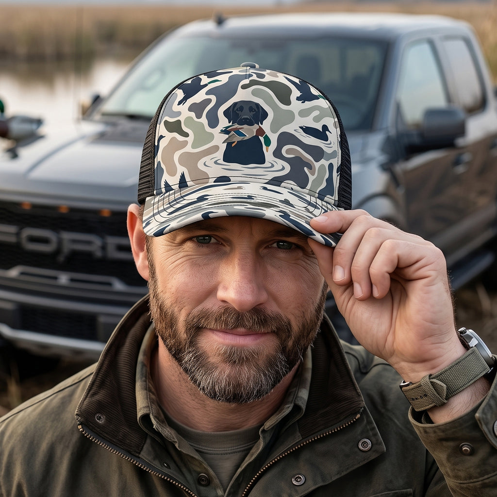 Duck Hunting - Outdoor Mesh Cap DUMC1008