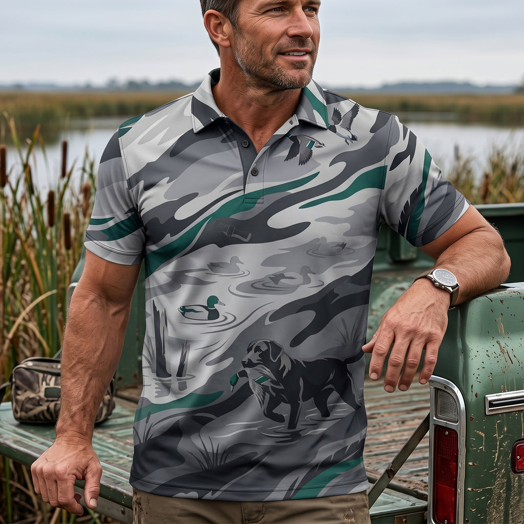 Duck Hunting - Polo Shirt DUPL1028