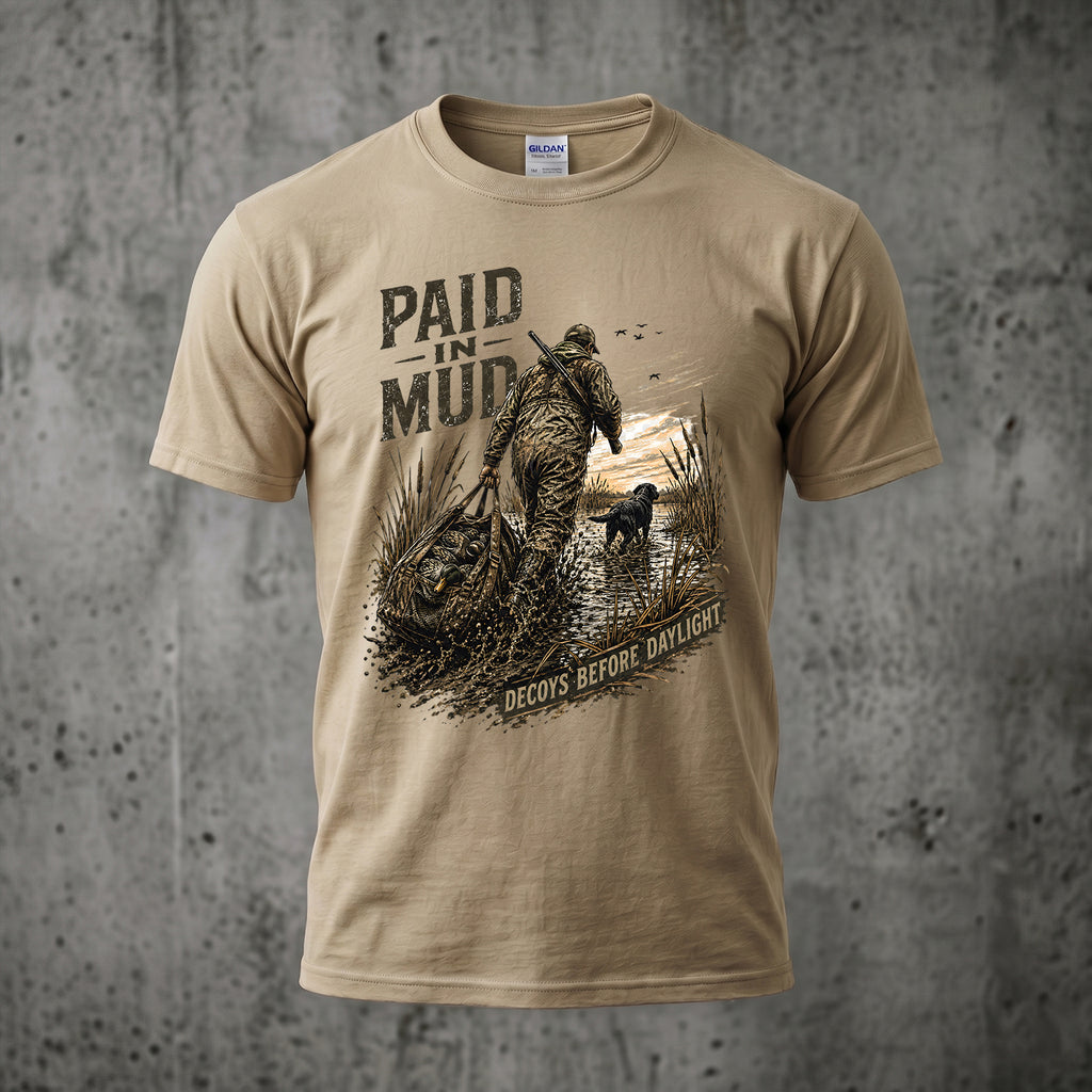 Duck Hunting - Outdoor Cotton T-Shirt DUCT1002