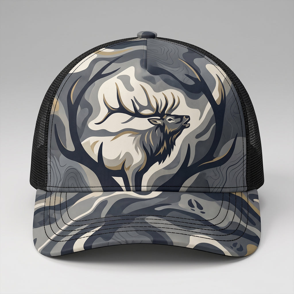 Elk Hunting - Outdoor Mesh Cap EHMC1002