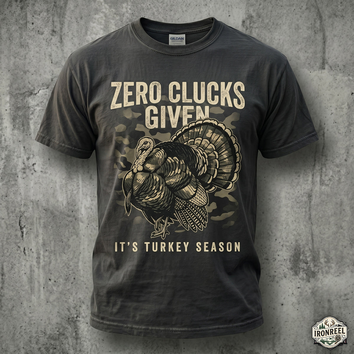 Turkey Hunting - Cotton Hunting T-Shirt TGC-1011
