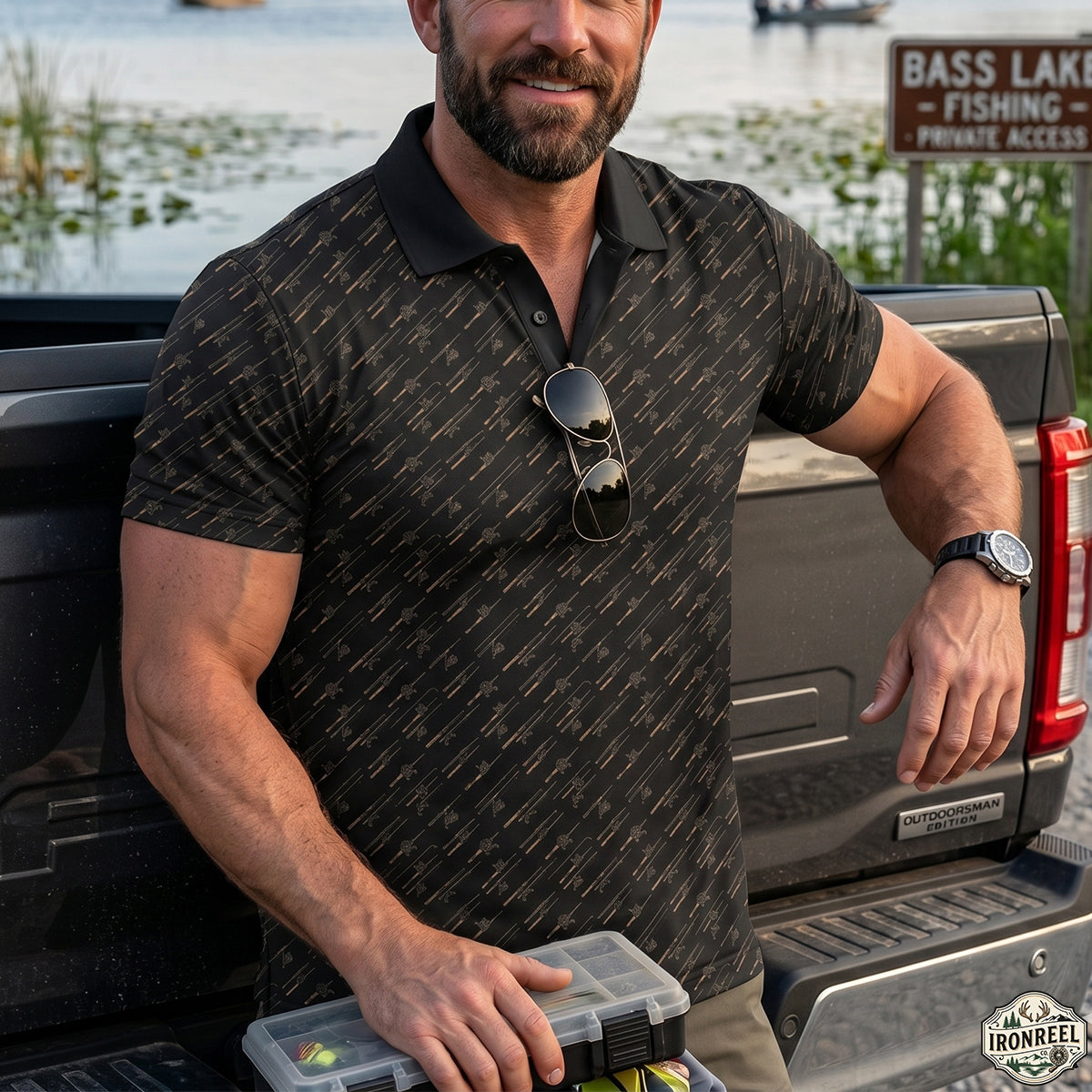 Bass Fishing - Polo Shirt BFP1002