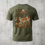 Upland Pheasant Hunting - Back Graphic T-Shirt PHCT1067