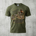 Upland Pheasant Hunting - Outdoor Cotton T-Shirt PHCT1047