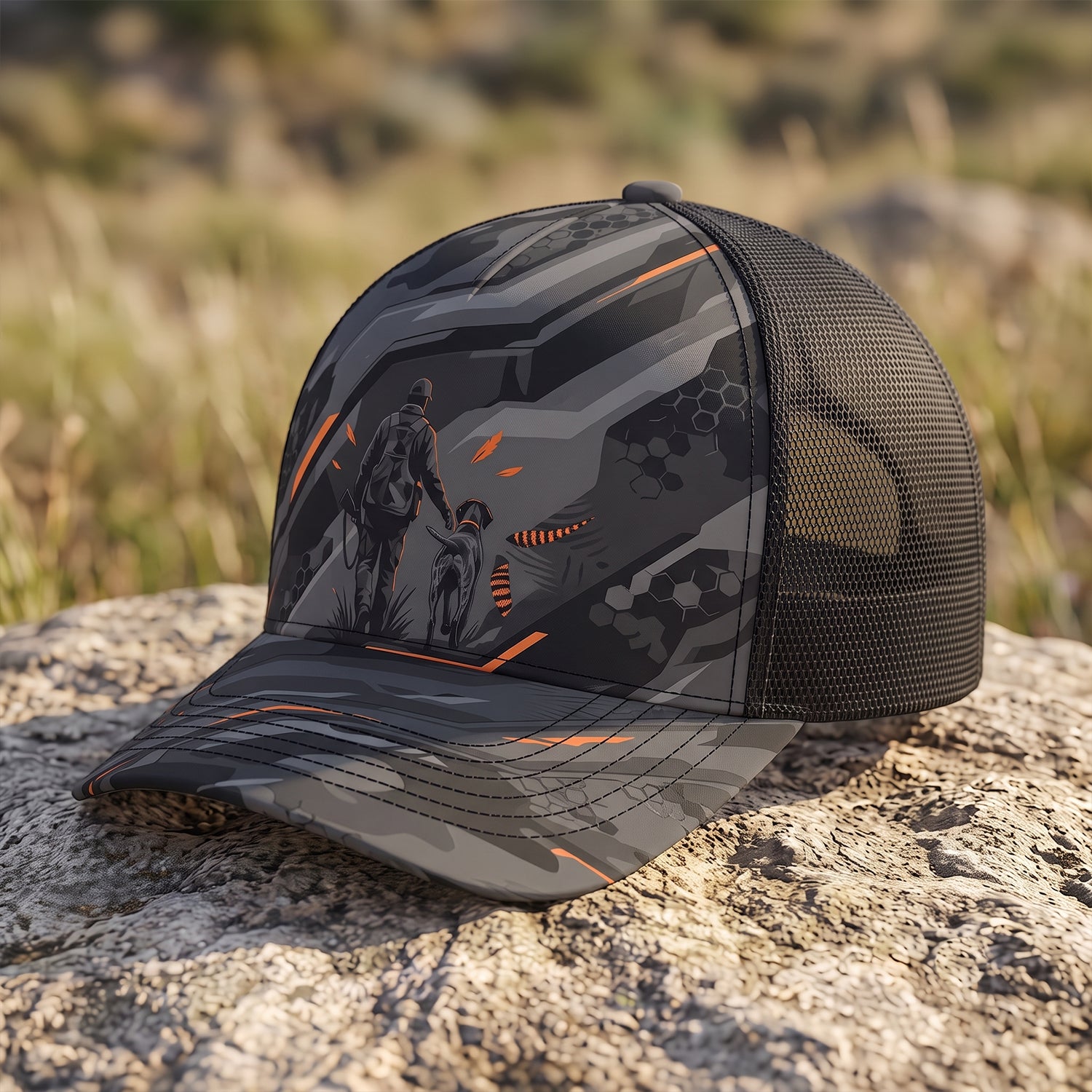 Upland Pheasant Hunting - Mesh Cap UPHMC1015