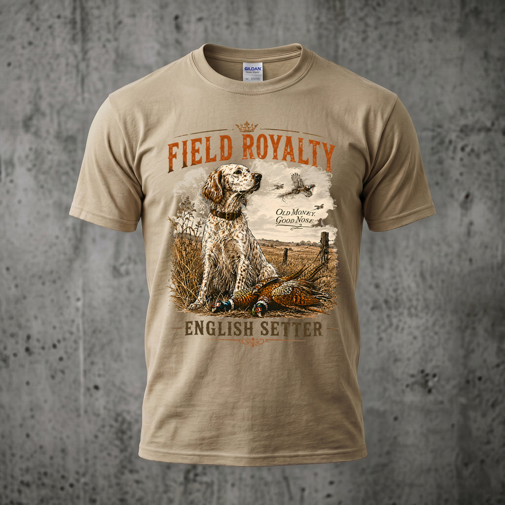 Upland Pheasant Hunting - Outdoor Cotton T-Shirt PHCT1045