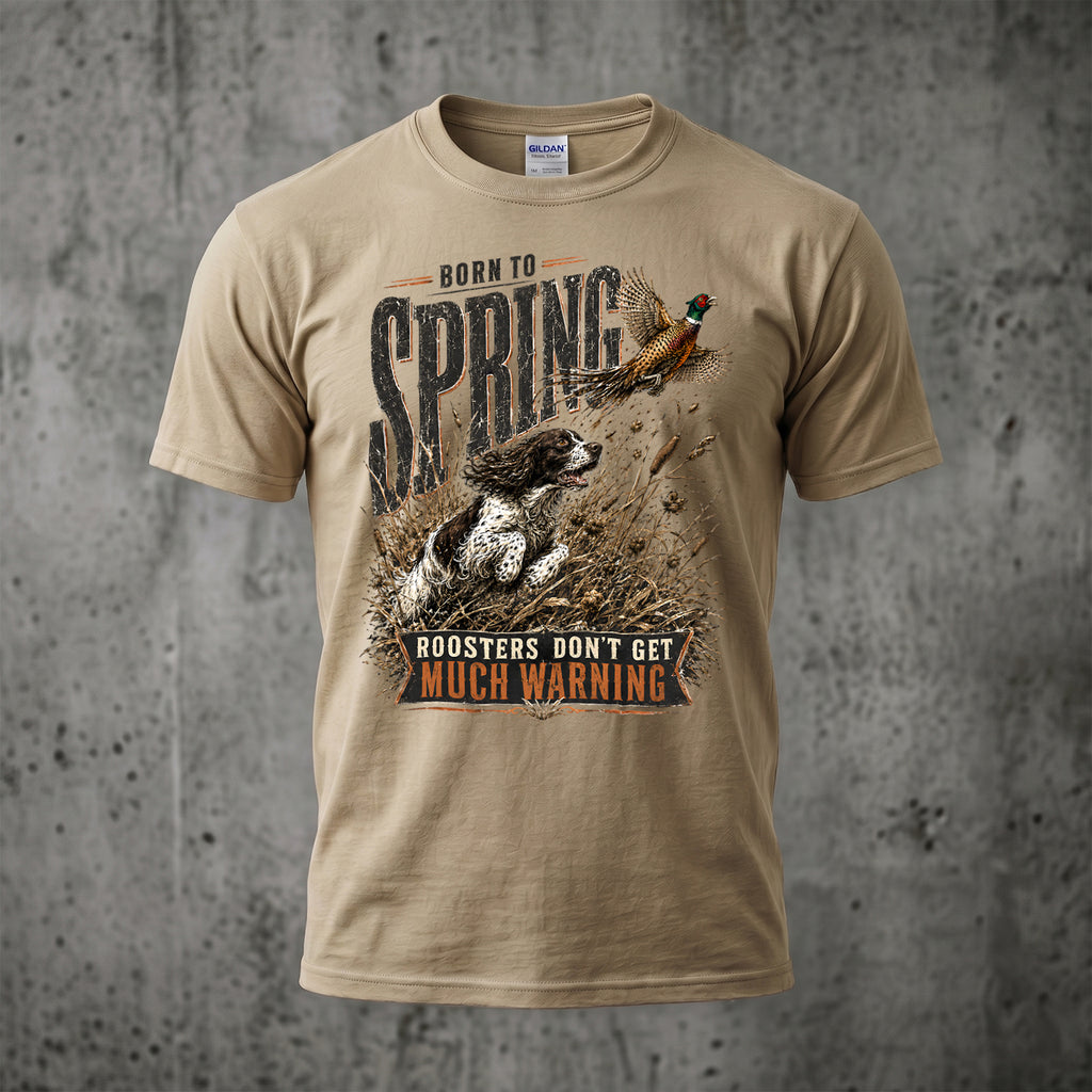 Upland Pheasant Hunting - Outdoor Cotton T-Shirt PHCT1052