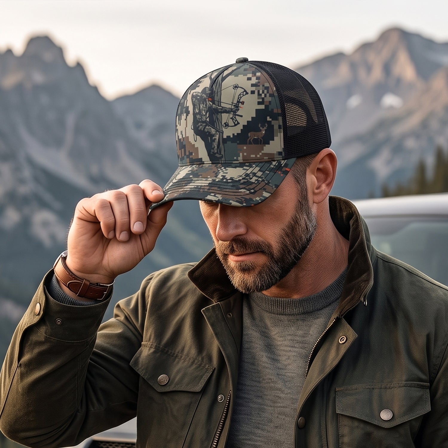 Bowhunting - Mesh Cap BHMC1006
