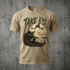 Duck Hunting - Outdoor Cotton T-Shirt DUCT1010