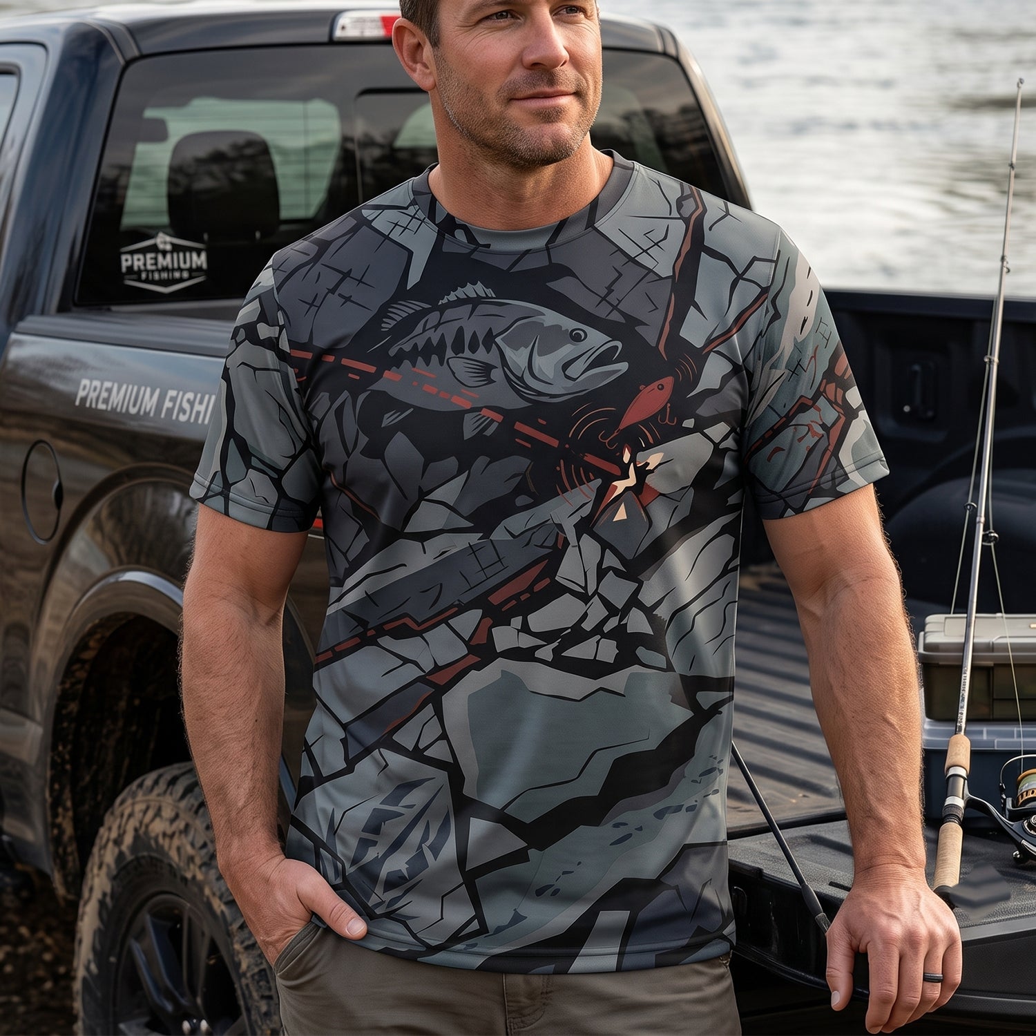 Bass Fishing - Performance T-Shirt BFPT1003