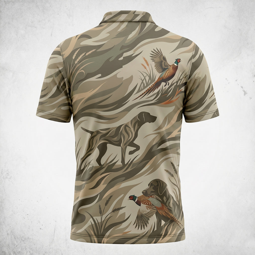 Upland Pheasant Hunting - Polo Shirt PHPL1006