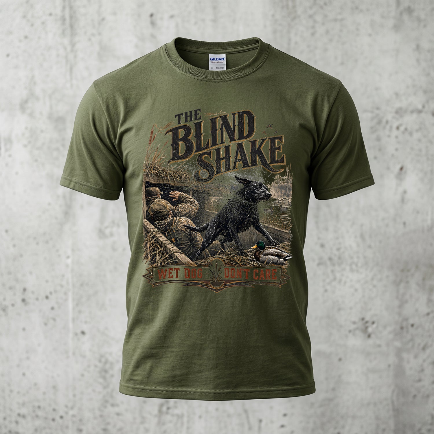 Duck Hunting - Outdoor Cotton T-Shirt DUCT1014