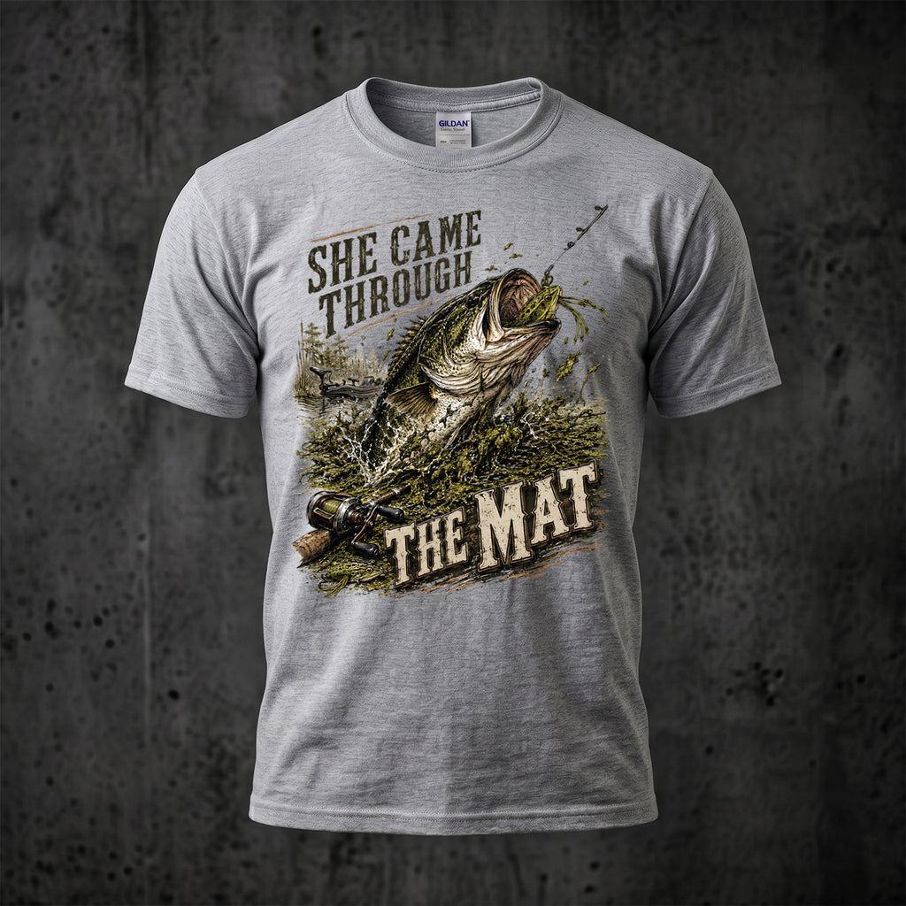 Bass Fishing - Outdoor Cotton T-Shirt BFCT1002