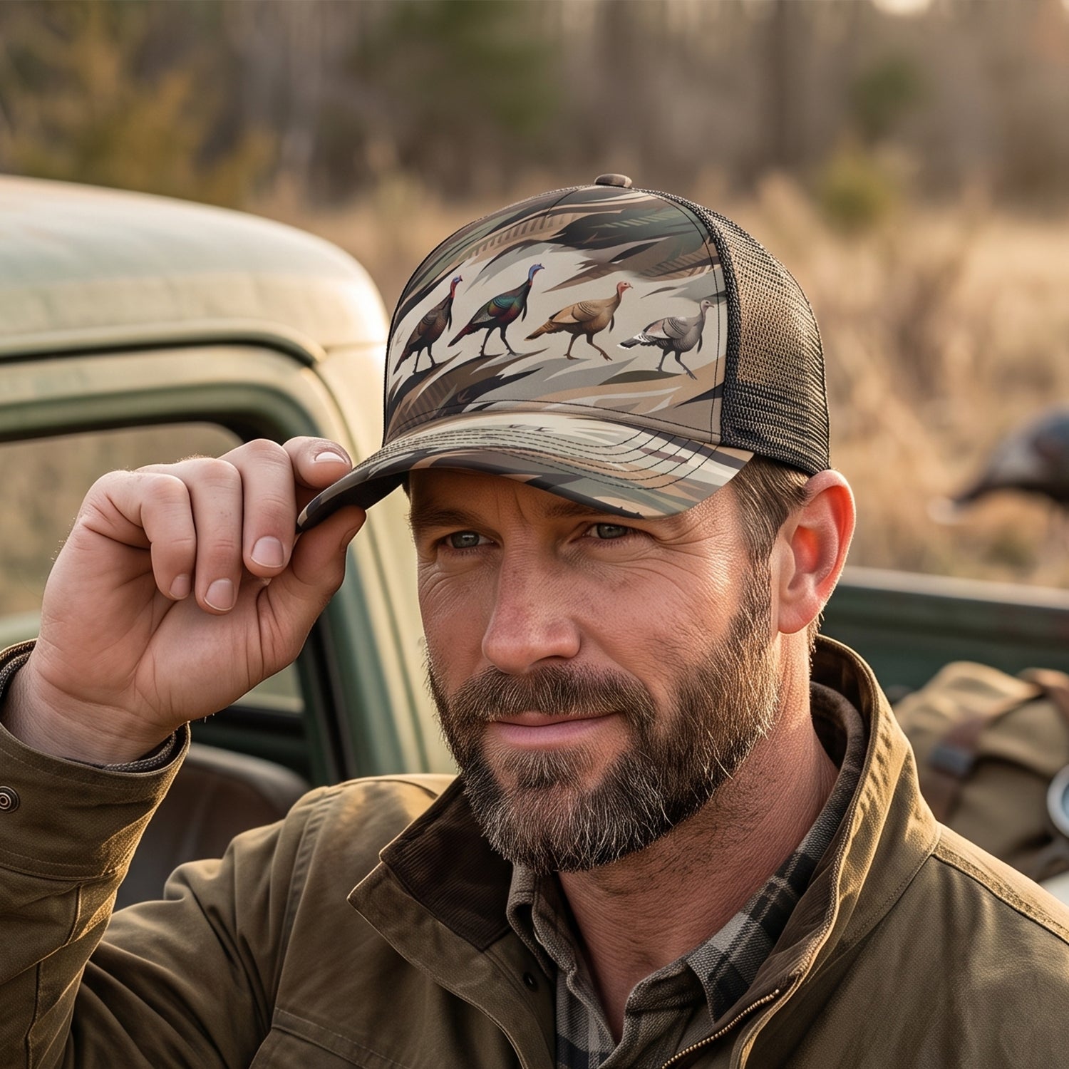 Turkey Hunting - Mesh Cap THMC1012