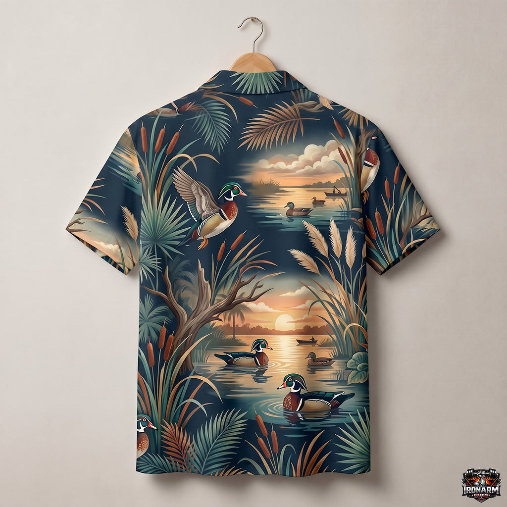 Mallard Paradise Collection - Hawaiian Shirt MPHS1008