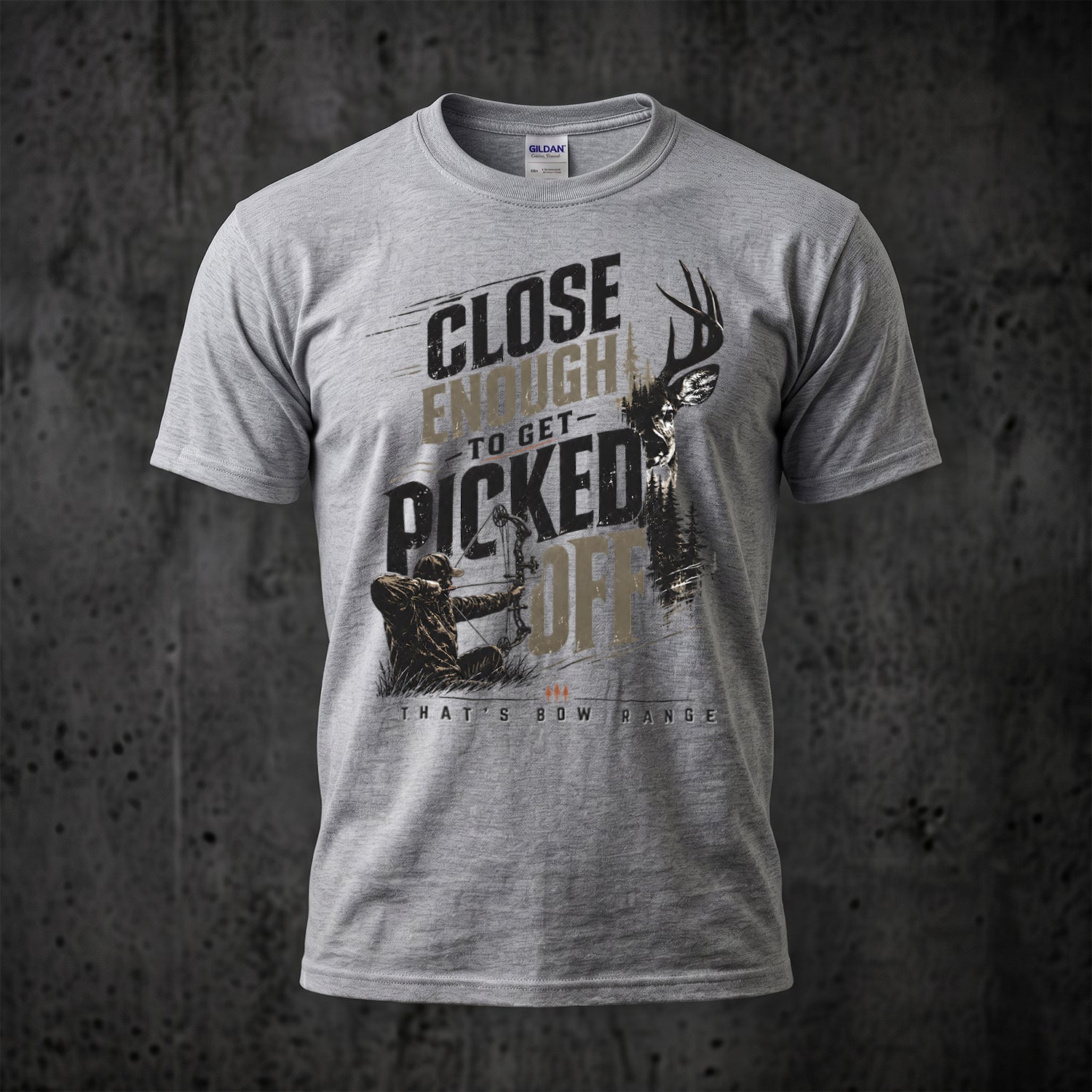 Bowhunting - Outdoor Cotton T-Shirt BHCT1009