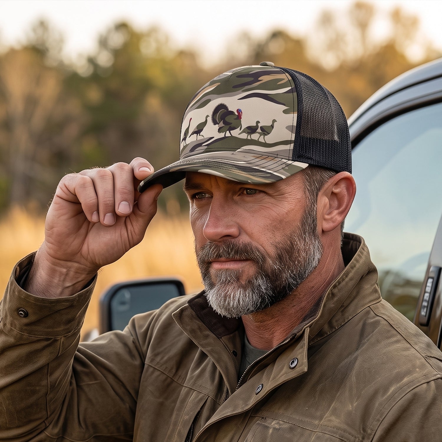 Turkey Hunting - Mesh Cap THMC1011
