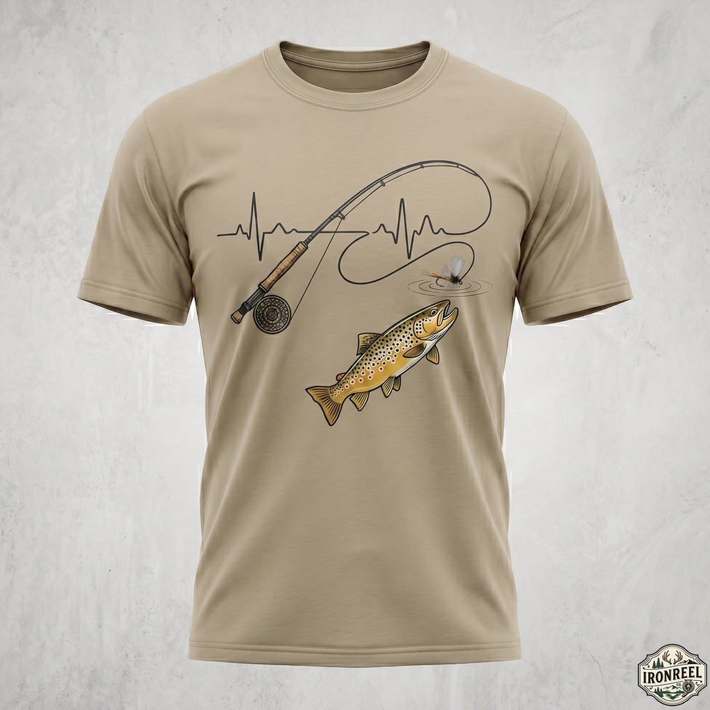Fly Fishing - Outdoor Cotton T-Shirt FFCT1001