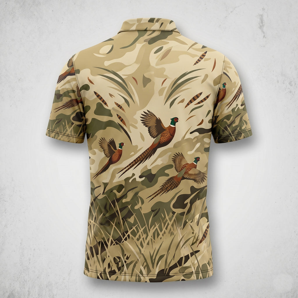 Upland Pheasant Hunting - Polo Shirt PHPL1012