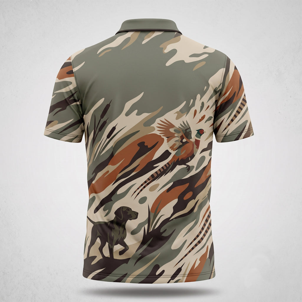 Upland Pheasant Hunting - Polo Shirt PHPL1022