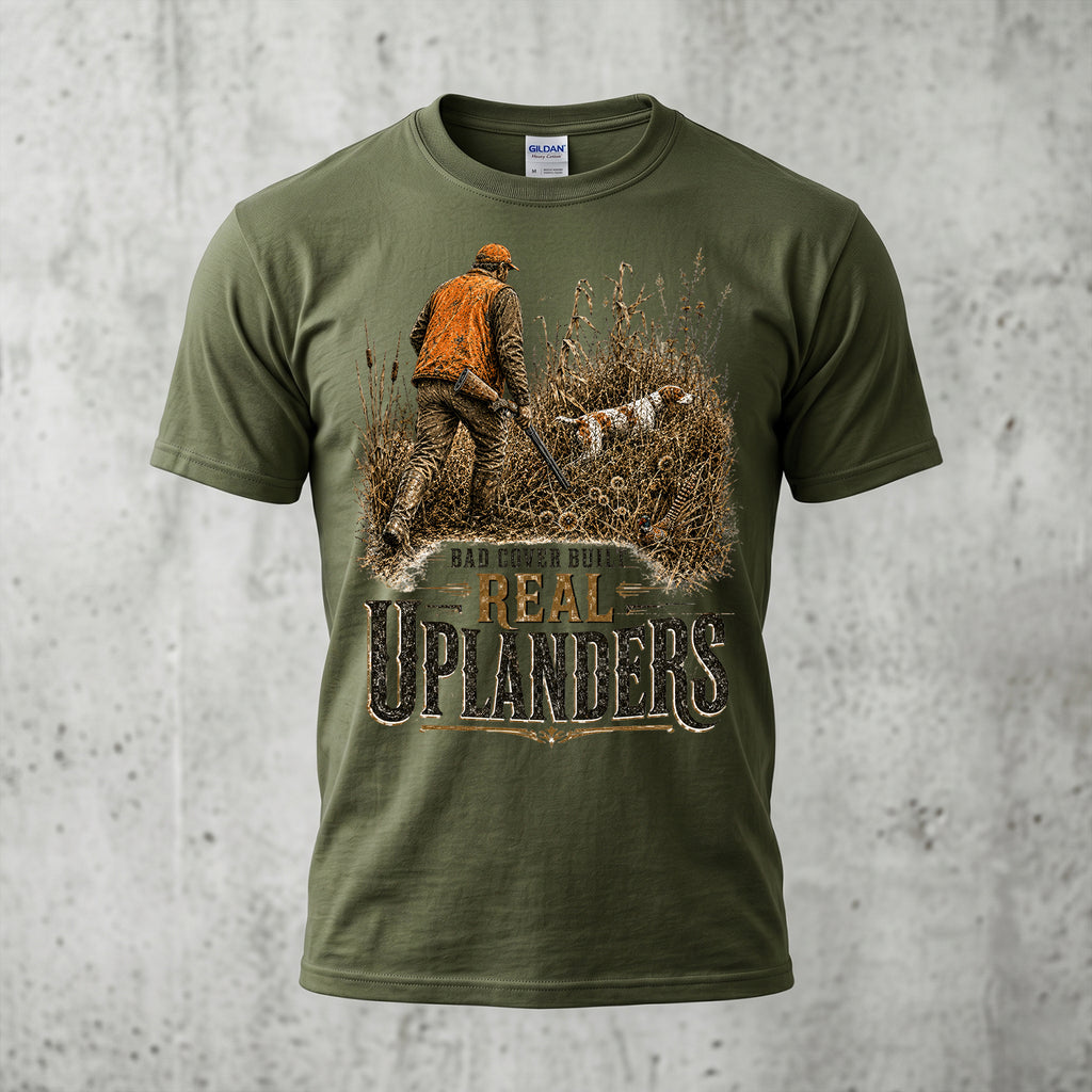 Upland Pheasant Hunting - Outdoor Cotton T-Shirt PHCT1020