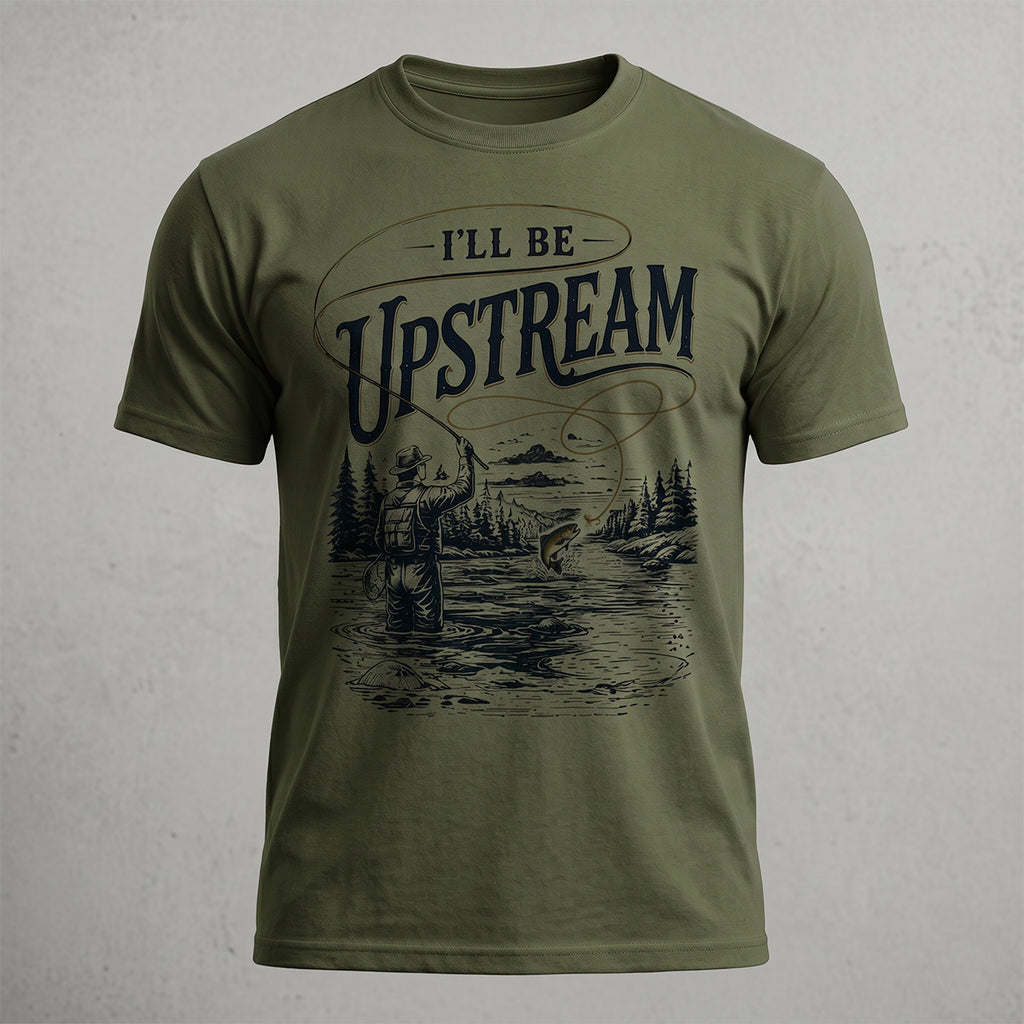 Fly Fishing - Outdoor Cotton T-Shirt FFCT1002