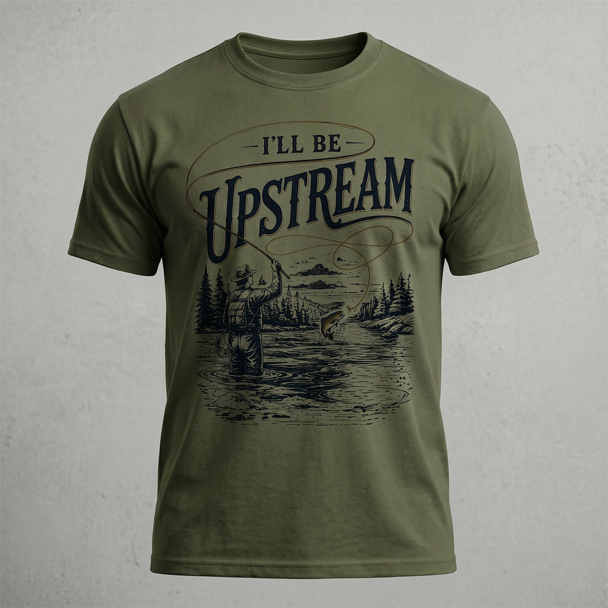 Fly Fishing - Outdoor Cotton T-Shirt FFCT1002