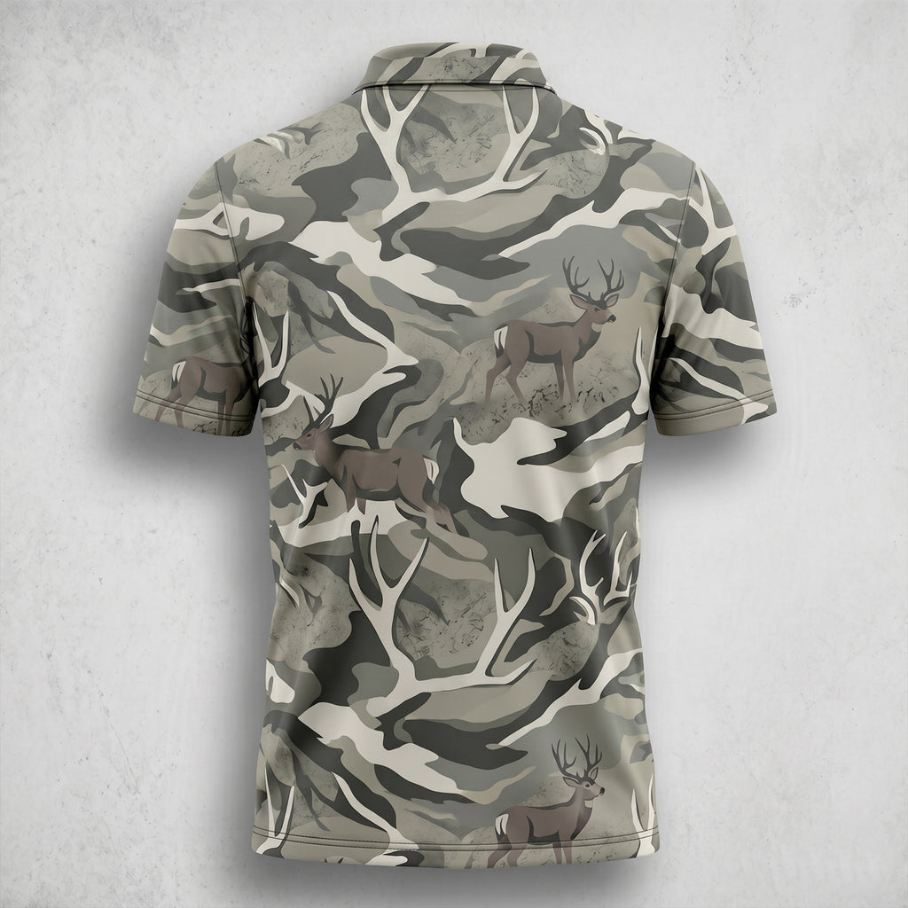 Mule Deer Hunting - Polo Shirt MDHPL1001