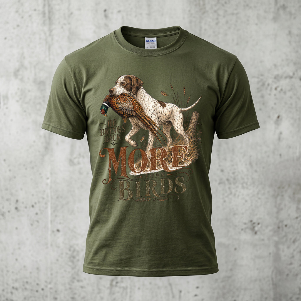 Upland Pheasant Hunting - Outdoor Cotton T-Shirt PHCT1018