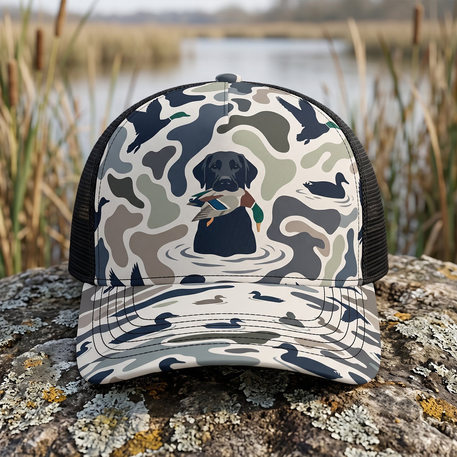 Duck Hunting - Outdoor Mesh Cap DUMC1008
