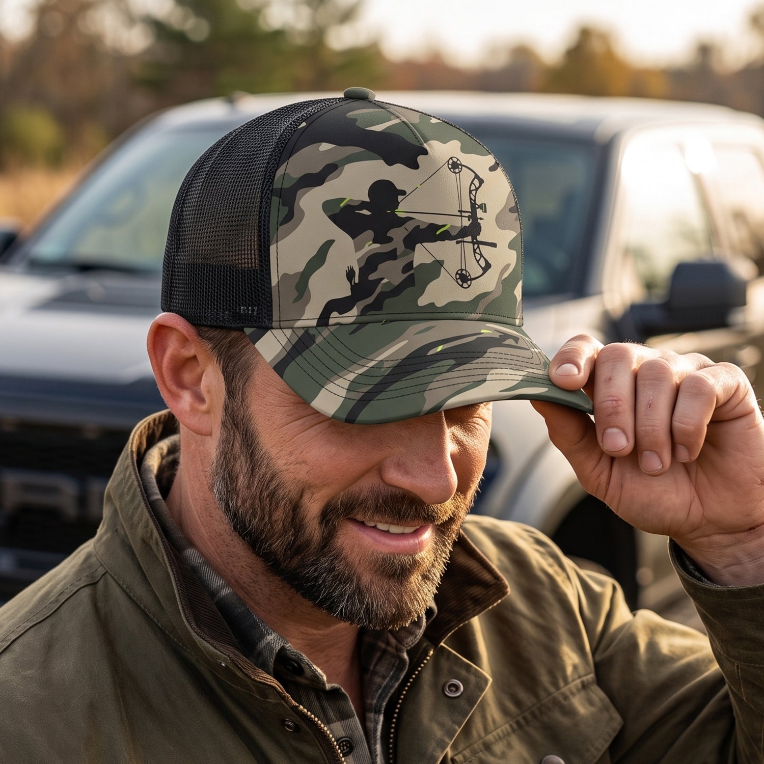 Bowhunting - Mesh Cap BHMC1002