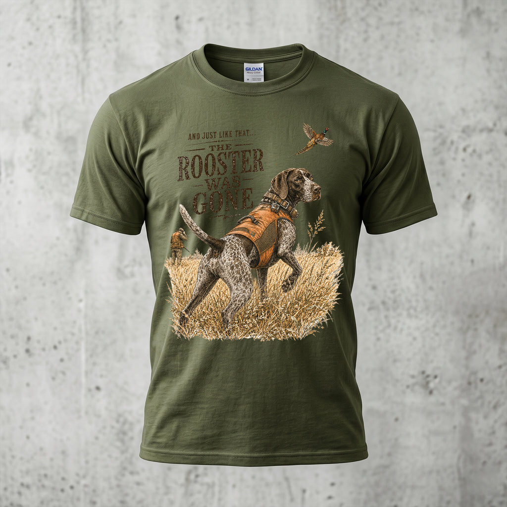 Upland Pheasant Hunting - Outdoor Cotton T-Shirt PHCT1015