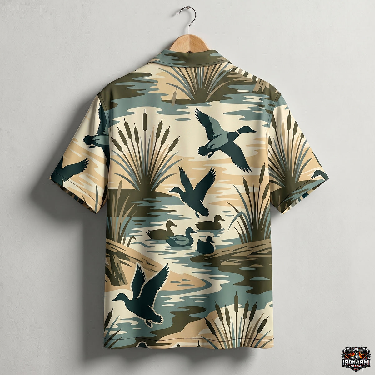 Mallard Paradise Collection - Hawaiian Shirt MPHS1001