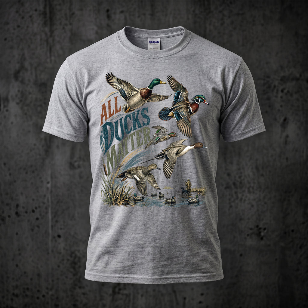 Duck Hunting - Outdoor Cotton T-Shirt DUCT1008