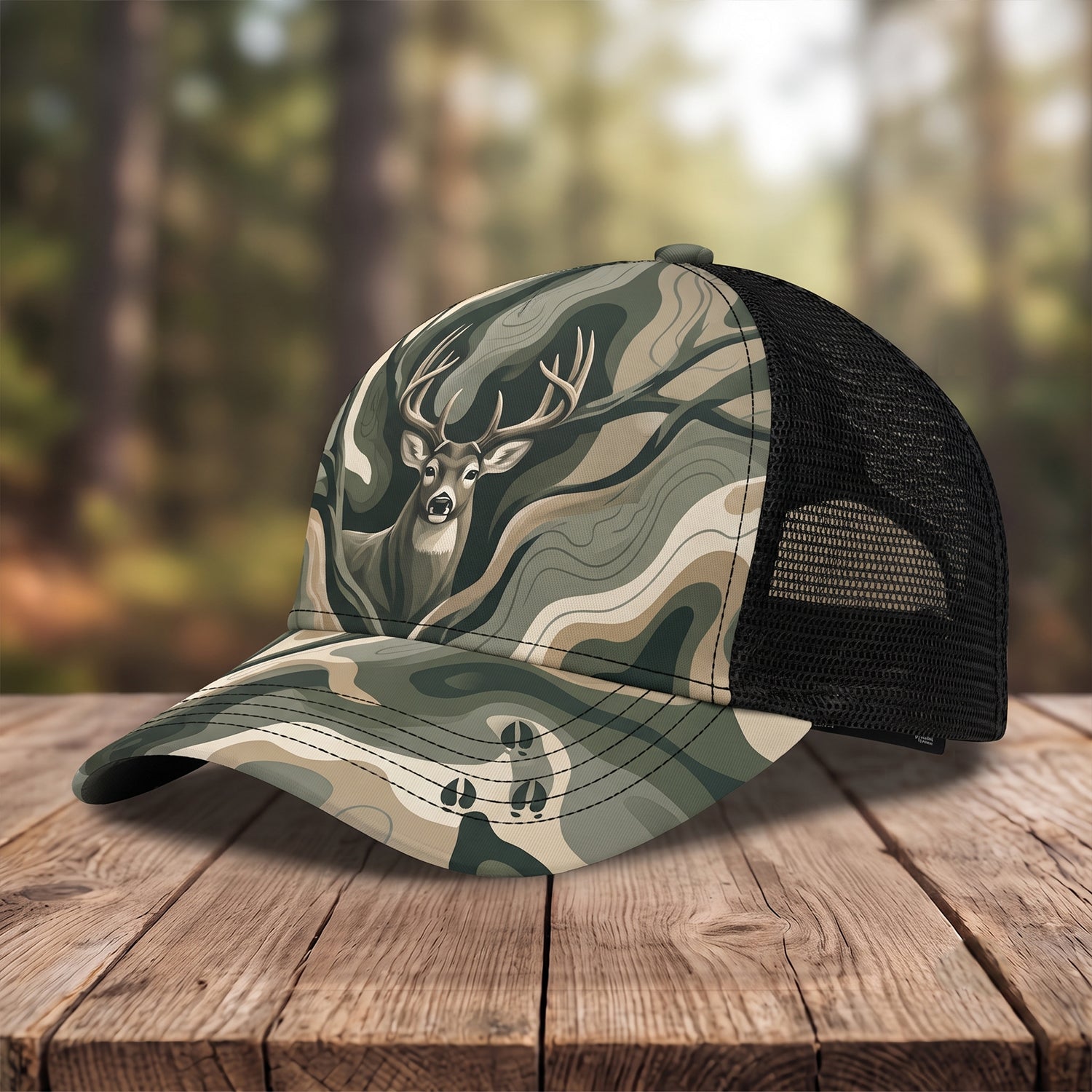 Whitetail Hunting - Outdoor Mesh Cap WHMC1001