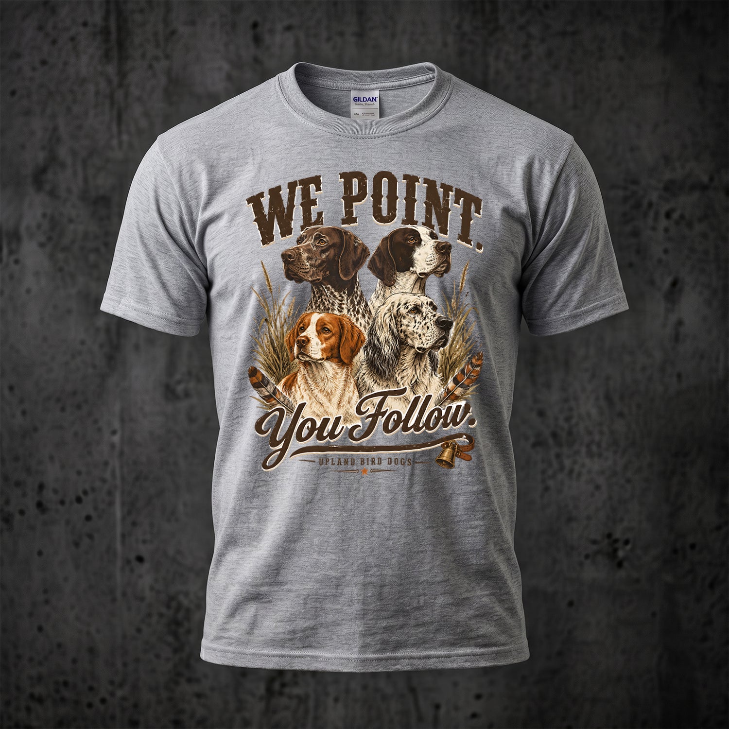 Upland Pheasant Hunting - Outdoor Cotton T-Shirt PHCT1062