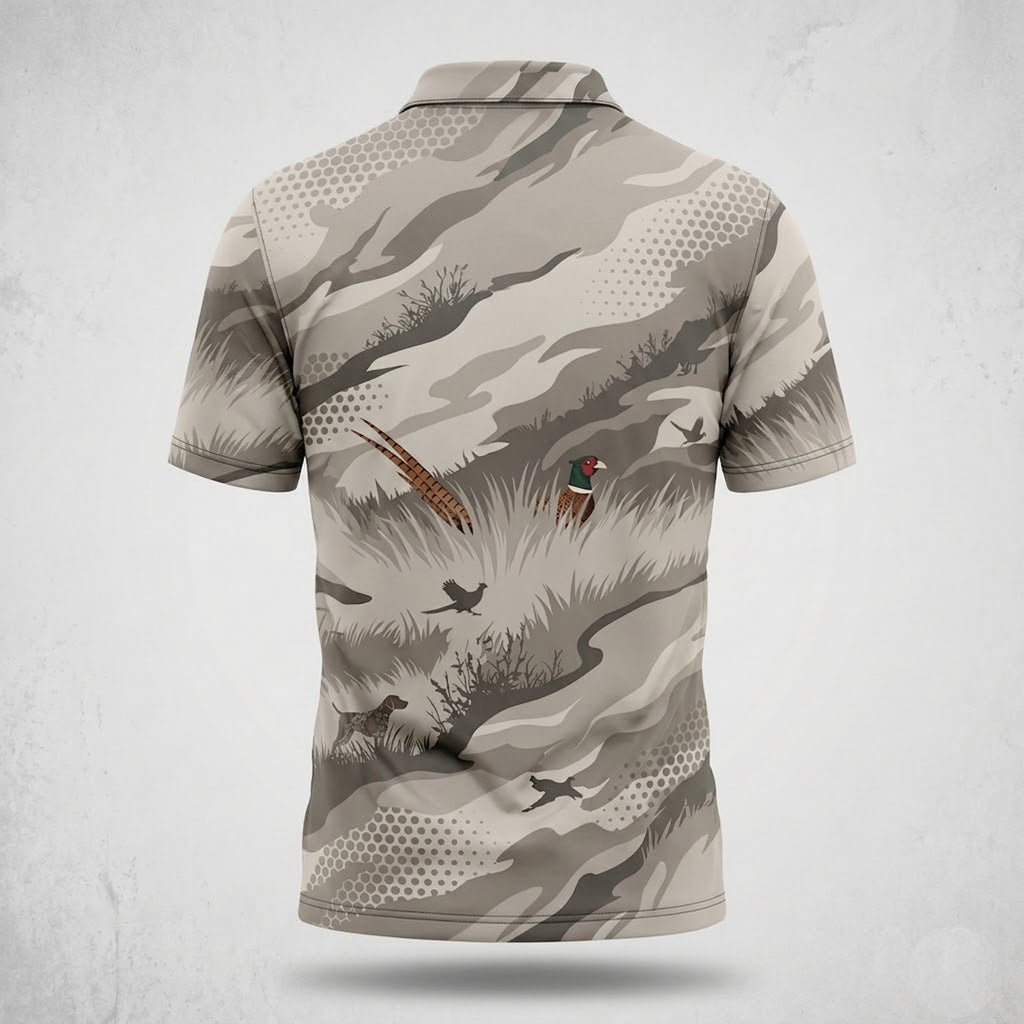 Upland Pheasant Hunting - Polo Shirt PHPL1009