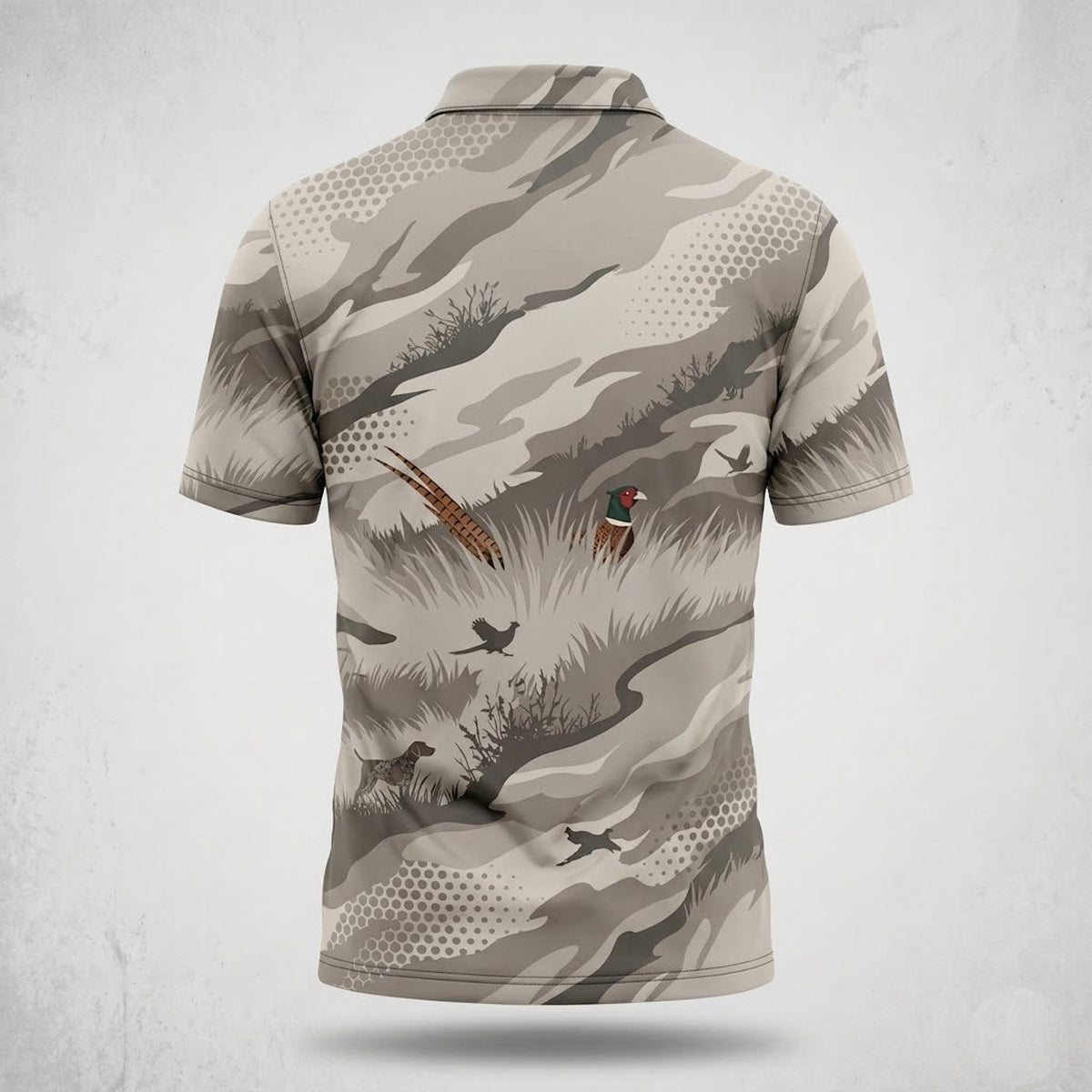 Upland Pheasant Hunting - Polo Shirt PHPL1009